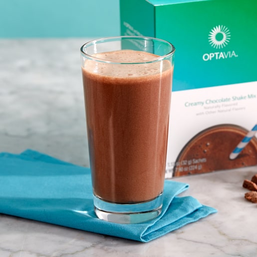 OPTAVIA - Chocolate Chip Cookie Shake Prep time: 5 minutes Yield: 1 serving  Per serving: 1 Meal