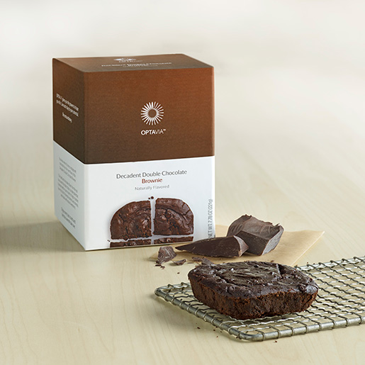 Essential Decadent Double Chocolate Brownie (Box) optavia