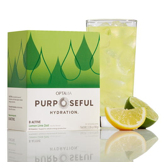 Purposeful Hydration® B ACTIVE Lemon Lime Zest (Naturally Flavored