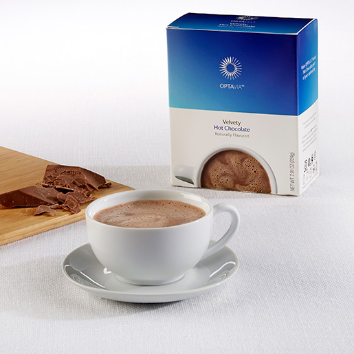 Essential Velvety Hot Chocolate (Box) Drinks OPTAVIA Essential Fuelings Shop optaviasg
